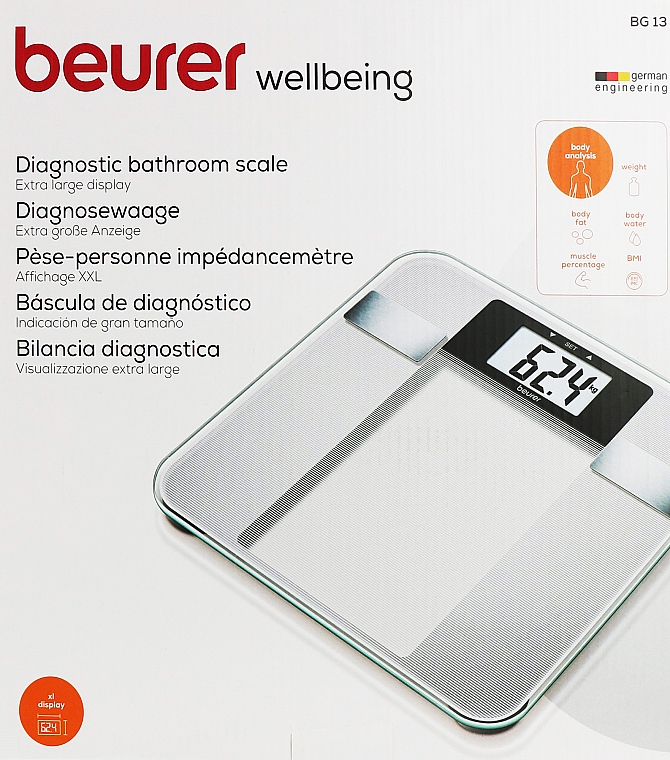 Beurer BG 13 diagnostic bathroom scale