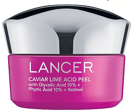 Пілінг для обличчя - Lancer Caviar Lime Acid Peel with 10% Glycolic Acid + 10% Phytic Acid + Retinol — фото N1