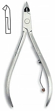 Парфумерія, косметика Кусачки для кутикули 0106.10.10, 10 мм - Kiepe Cuticle Nipper Flat Spring