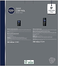 УЦЕНКА Набор мужской - NIVEA MEN Deep Control 2023 (sh/lot/100ml + sh/gel/250ml) * — фото N8