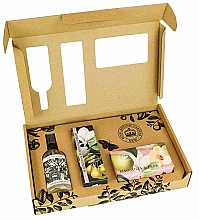 Набор - The English Soap Company Kew Gardens Magnolia & Pear Hand Care Gift Box (soap/240g + h/cr/75ml + san/100ml) — фото N2