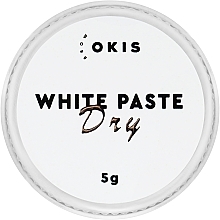 Духи, Парфюмерия, косметика Паста белая для фиксации эскиза бровей - Okis Brow White Paste Dry