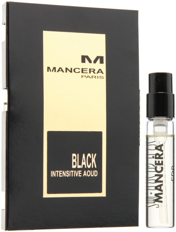 Mancera Black Intensitive Aoud - Парфумована вода (пробник)