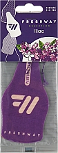 Ароматизатор підвісний "Lilac" - Fresh Way Selection — фото N1