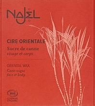 Сахарная паста для депиляции - Najel Organic Oriental Sugar Wax — фото N1