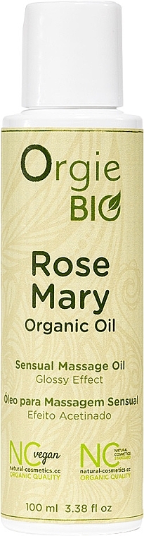 Масажна олія "Розмарин" - Orgie Bio Rosemary Organic Sensual Massage Oil — фото N1
