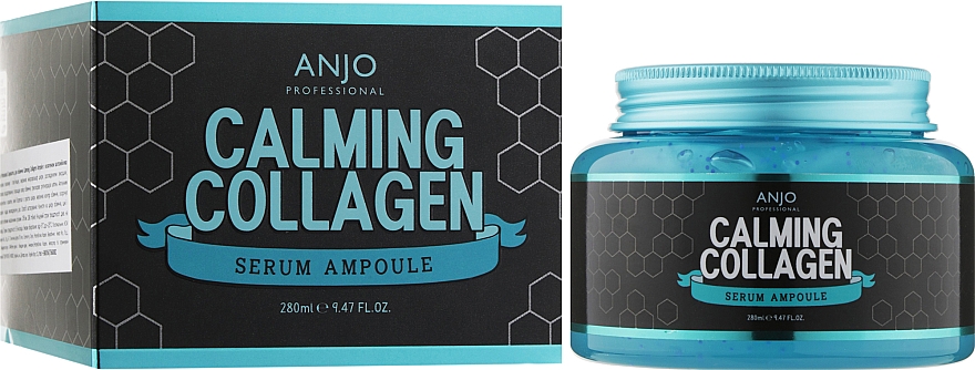 Сыворотка для лица с экстрактом коллагена - Anjo Professional Calming Collagen Serum Ampule — фото N2