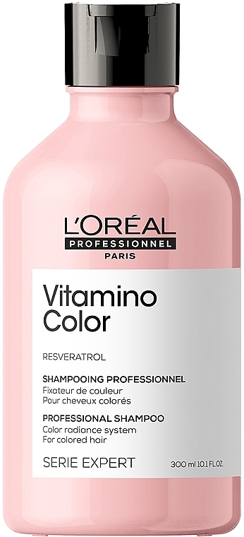 УЦЕНКА Шампунь для окрашенных волос - L'Oreal Professionnel Serie Expert Vitamino Color Resveratrol Shampoo * — фото N1