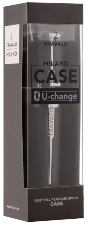 Атомайзер - Travalo Milano Case U-change Grey — фото N2