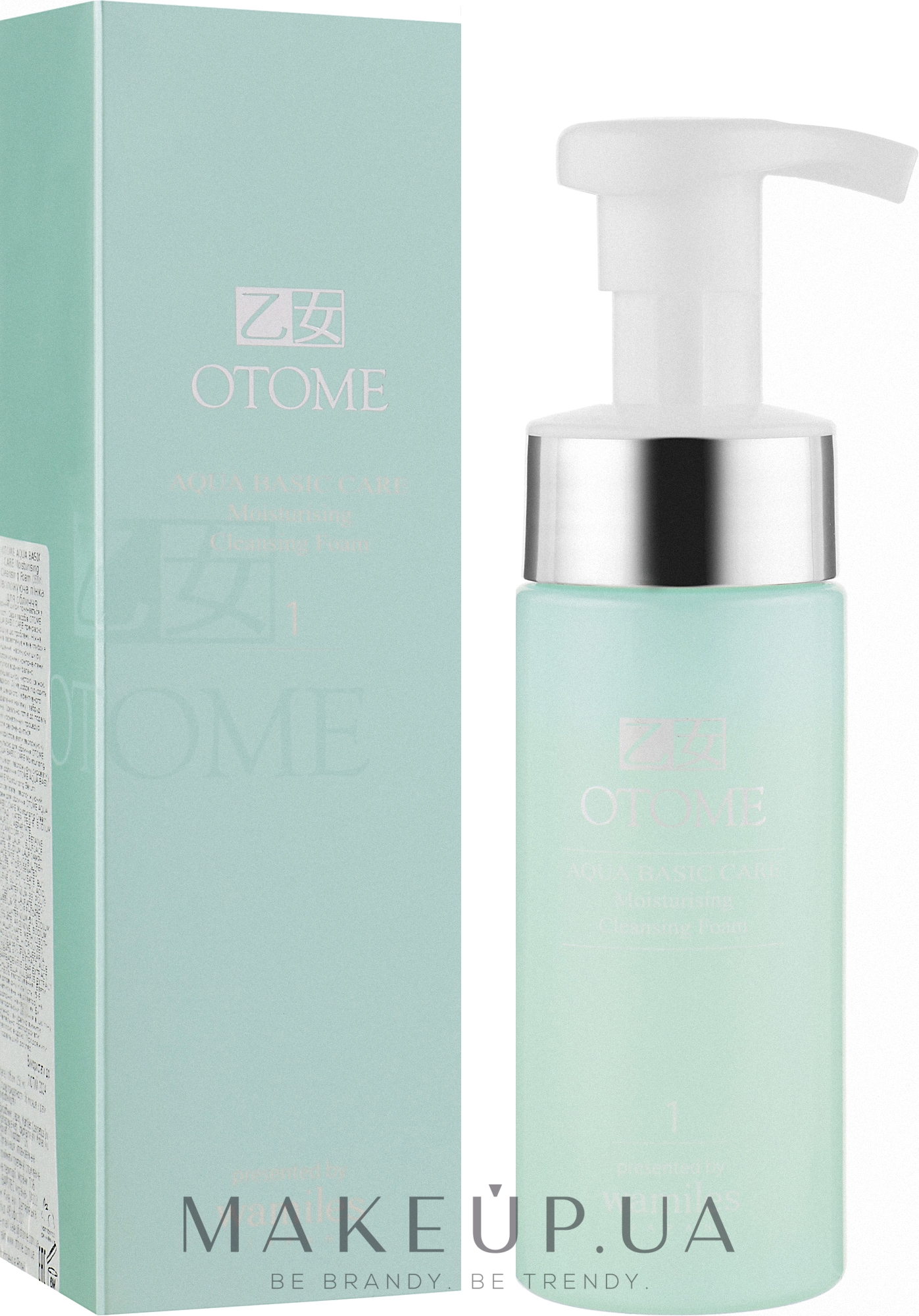 Зволожуюча пінка для обличчя - Otome Aqua Basic Care Moistrurising Cleansing — фото 150ml