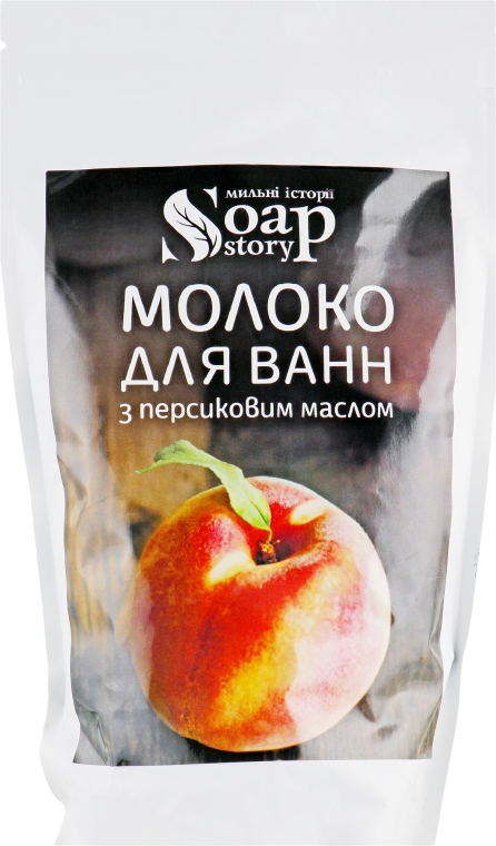 Молоко для ванн с персиковым маслом - Soap Stories — фото N1