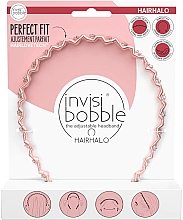 Ободок для волос, розовый - Invisibobble Hairhalo Pink Sparkle Headband — фото N1