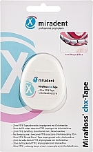 Духи, Парфюмерия, косметика Флосс, 20 м - Miradent Mirafloss Tape CHX