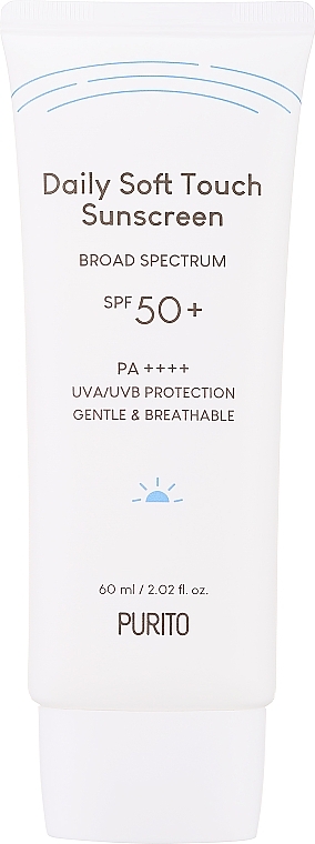 УЦІНКА Сонцезахисний крем - Purito Seoul Daily Soft Touch Sunscreen SPF50+/ PA + + + + * — фото N2