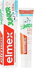 УЦЕНКА Детская зубная паста Junior для детей 6-12 лет от кариеса - Elmex Junior Toothpaste * — фото N2