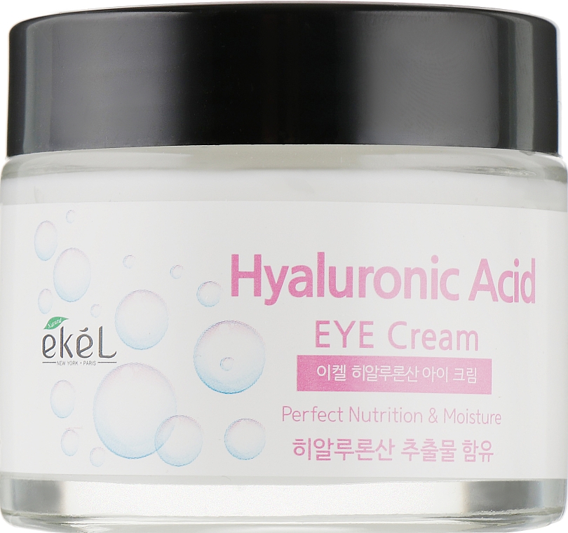 Зволожувальний крем для шкіри навколо очей, з гіалуроновою кислотою - Ekel Hyaluronic Acid Eye Cream — фото N2
