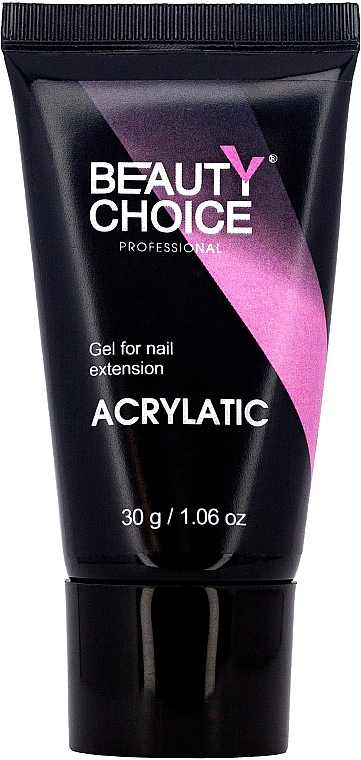 Полигель "Акрилатик" для ногтей, 30 гр - Beauty Choice Acrylatic Gel For Nail Extension