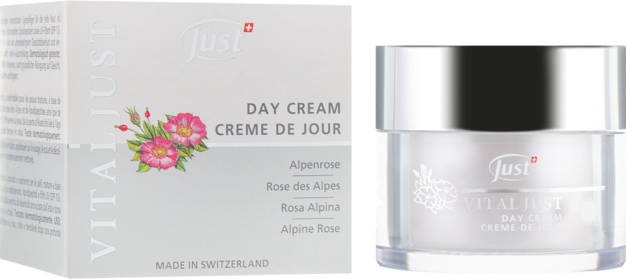 Дневной крем "Альпийская Роза" - Just Vital Just Day Cream Alpenrose