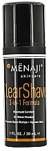 Парфумерія, косметика Гель для гоління - Menaji Clear Shave 3 in 1 Formula