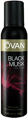 Jovan Black Musk For Women - Дезодорант — фото N1