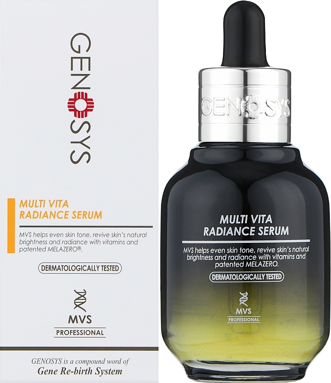 Мультивітамінна сироватка для обличчя - Genosys Multi Vita Radiance Serum — фото N2