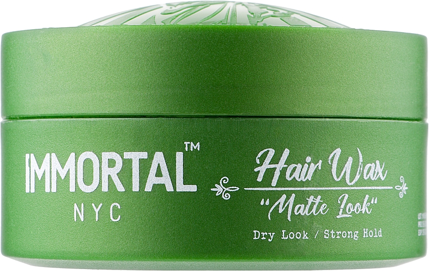 Воск для волос "Матовый" - Immortal NYC Hair Wax "Matte Look" 