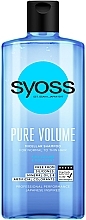 Мицеллярный шампунь для нормальных и тонких волос - Syoss Pure Volume Micellar Shampoo — фото N1
