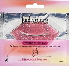 Гідрогелевий патч для губ із блискітками - IDC Institute Glitter Hydrogel Lips Pad Pink — фото N1