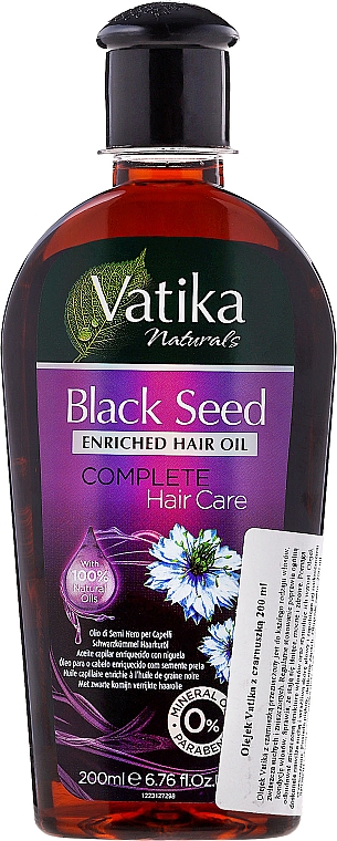 Масло для волос - Dabur Vatika Black Seed Enriched Hair Oil — фото N3