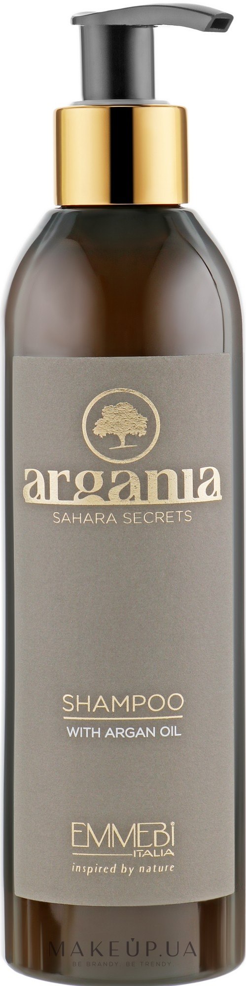 Відновлювальний шампунь з арганієвою олією - Emmebi Italia Argania Sahara Secrets — фото 250ml