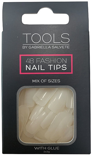 Накладні нігті - Gabriella Salvete Tools Nail Tips 48 — фото N1