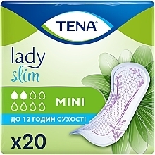 Урологические прокладки TENA Lady Slim Mini, 20 шт. - TENA — фото N1