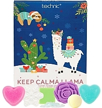 Набор "Адвент-календарь", 24 продукта - Technic Cosmetics Keep Calma Llama — фото N2