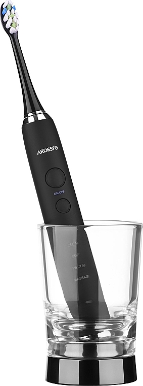 Электрическая зубная щётка, черная - Ardesto  — фото N7