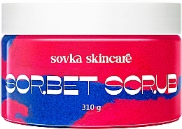 Скраб для тела "Сахарная вата" - Sovka Skincare Sorbet Scrub Cotton Candy — фото N1