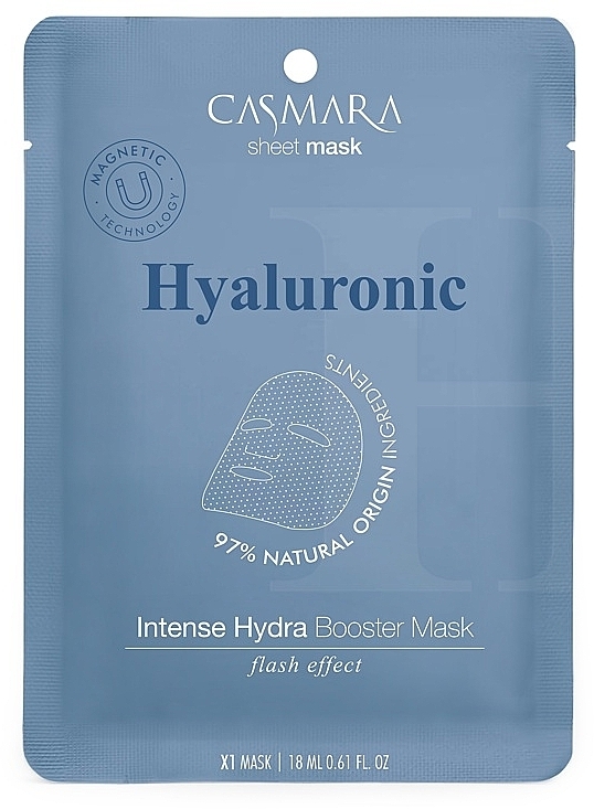 Маска-бустер с гиалуроновой кислотой - Casmara Hyaluronic Intense Hydra Booster Mask — фото N1