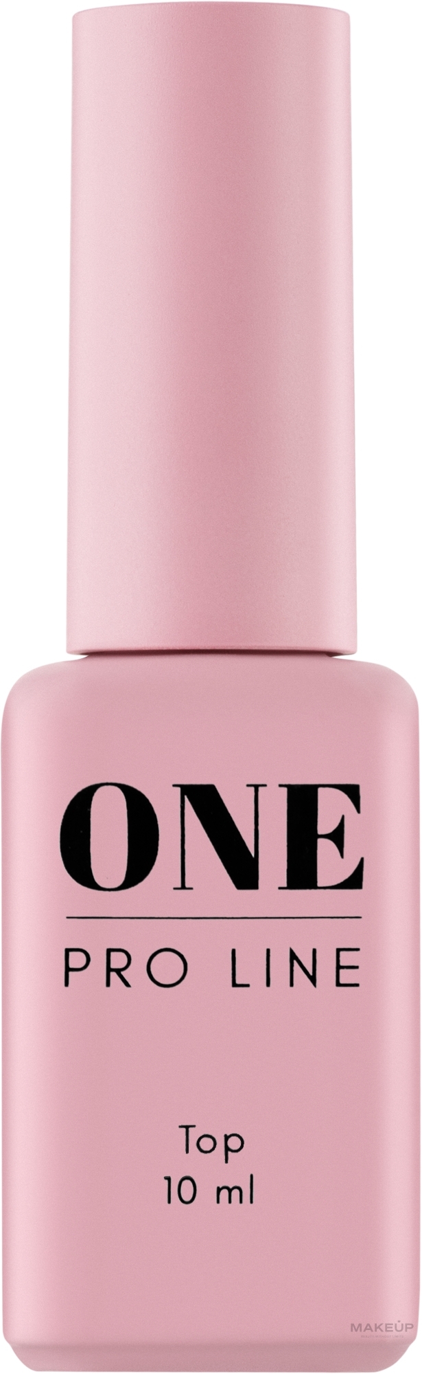 Молочный топ для гель-лака - One Pro Line Top Milk — фото 10ml