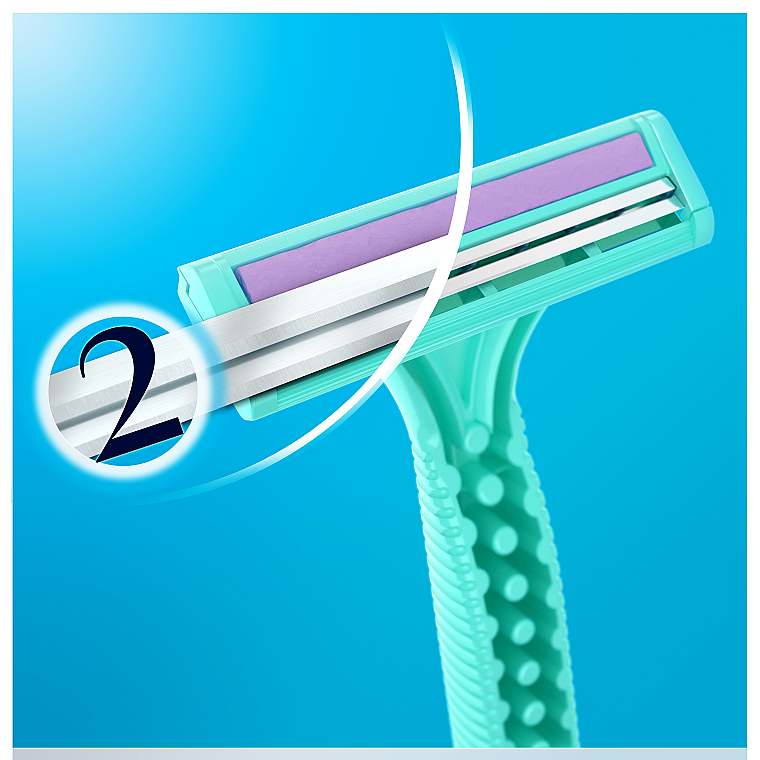 Одноразові станки для гоління - Gillette Venus 2 Satin Care — фото N3