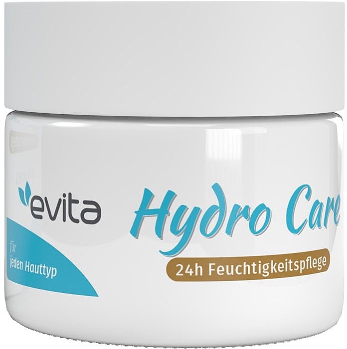 Зволожувальний крем для обличчя - Evita Hydro Care 24h Moisturiser — фото N1