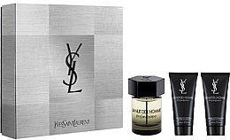 Духи, Парфюмерия, косметика Yves Saint Laurent La Nuit de LHomme - Набор (edt/100ml + a/sh/balm 50ml + sh/gel/50ml)