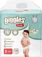 Подгузники-трусики детские Giggles Junior Pants (11-25 кг) 24шт - Giggles — фото N1