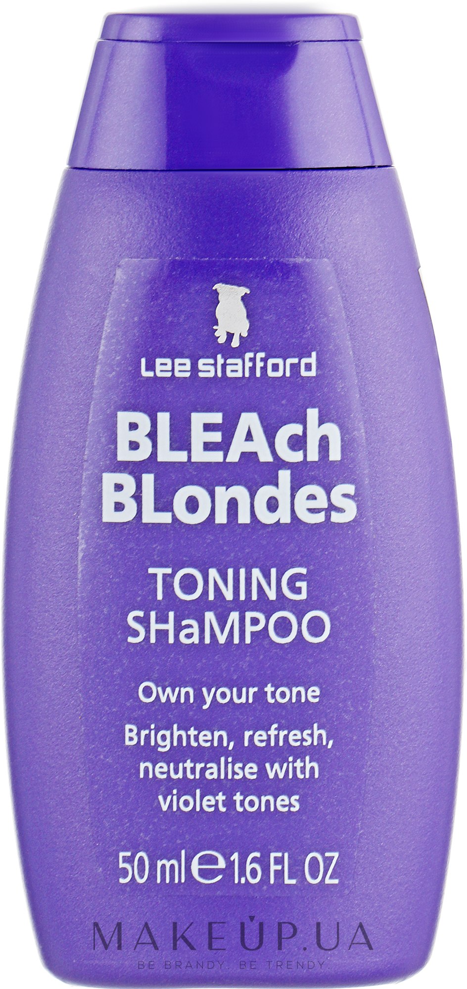 Тонирующий шампунь для осветленных волос - Lee Stafford Bleach Blonde Toning Shampoo — фото 50ml
