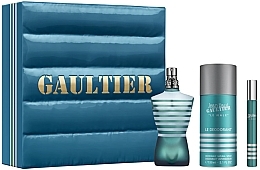Jean Paul Gaultier Le Male - Набір (edt/75ml + edt/10ml + deo/150ml) — фото N1