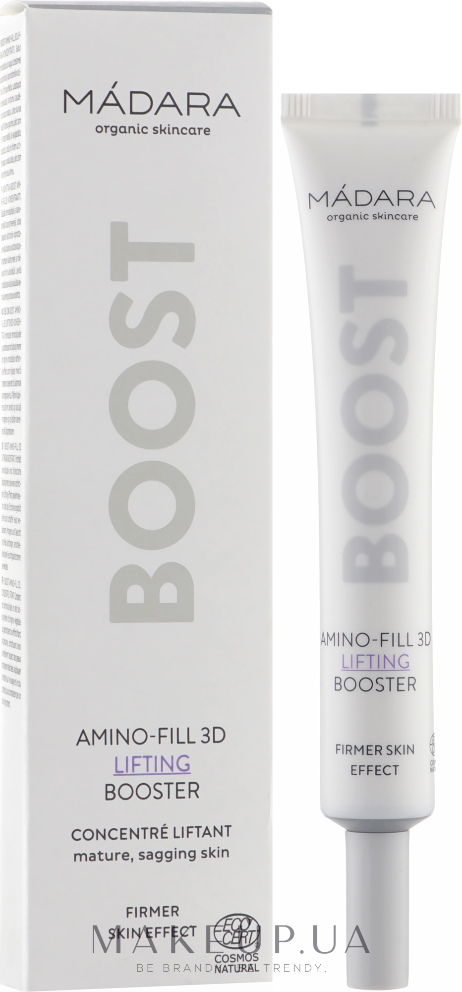 Ліфтинг-концентрат з амінокислотами - Madara Cosmetics Boost Amino-Fill 3D Lifting Booster — фото 25ml