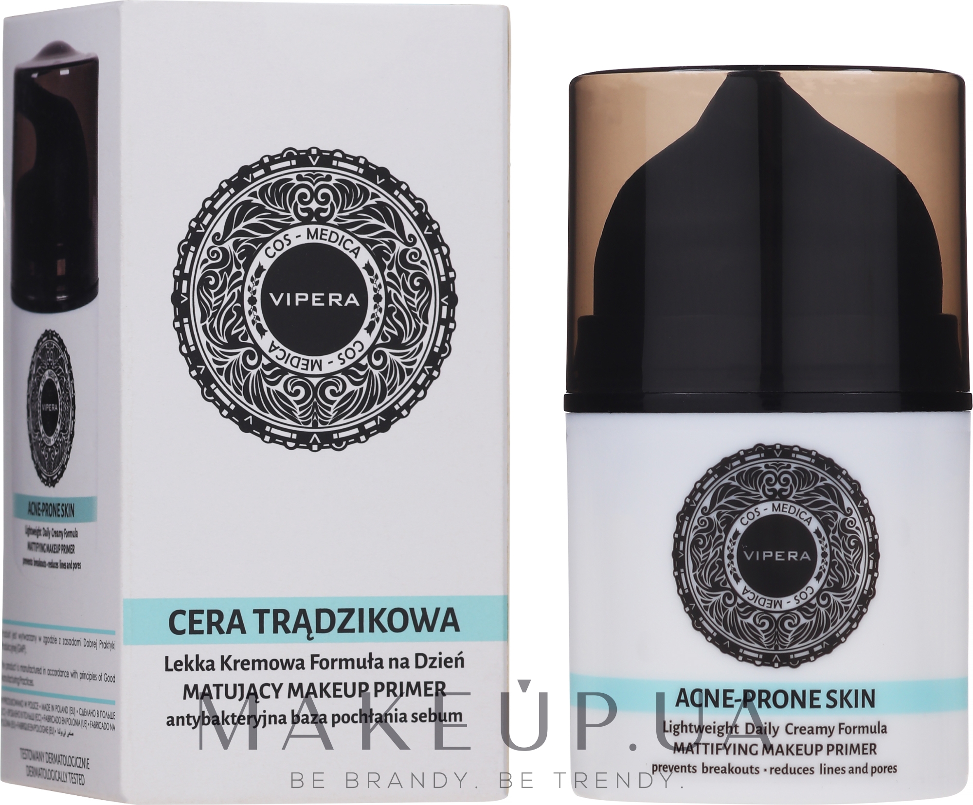 Матувальний праймер - Vipera Cos-Medica Acne-Prone Skin Mattifying Makeup Primer — фото 30ml