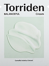 Крем для чутливої та жирної шкіри обличчя - Torriden Balanceful Cream (саше) — фото N1