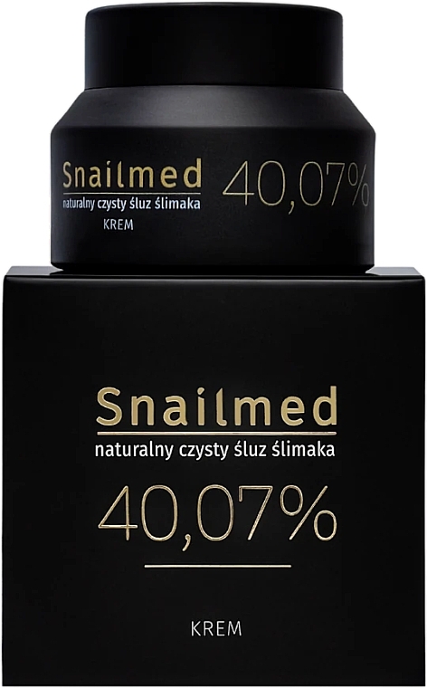 Антивіковий крем для обличчя "Чорні перли" - Snailmed Black Pearl Limited Edition — фото N1