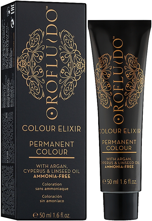 Краска для волос - Orofluido Colour Elixir Permanent Colour — фото N1