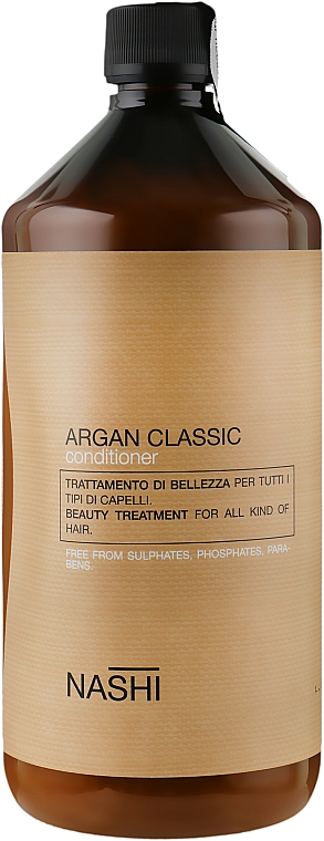 Кондиціонер для усіх типів волосся - Nashi Argan Classic Conditioner — фото N1