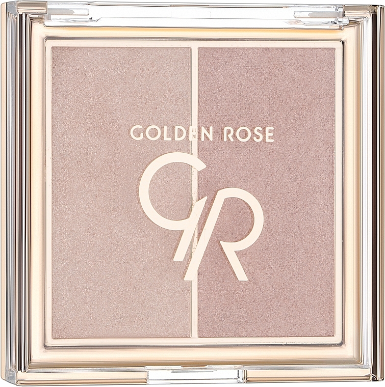 Хайлайтер - Golden Rose So Glow! Highlighter Duo — фото N2